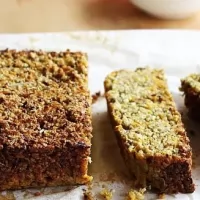 Drob vegan cu mei si seminte de dovleac