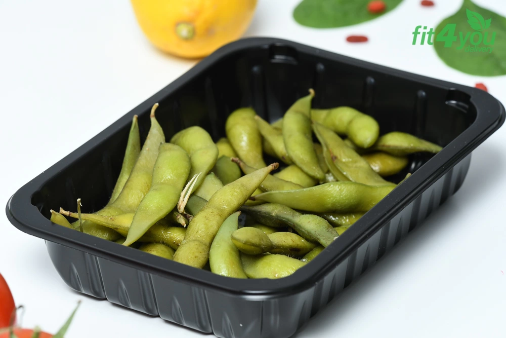 Edamame cu sare de mare