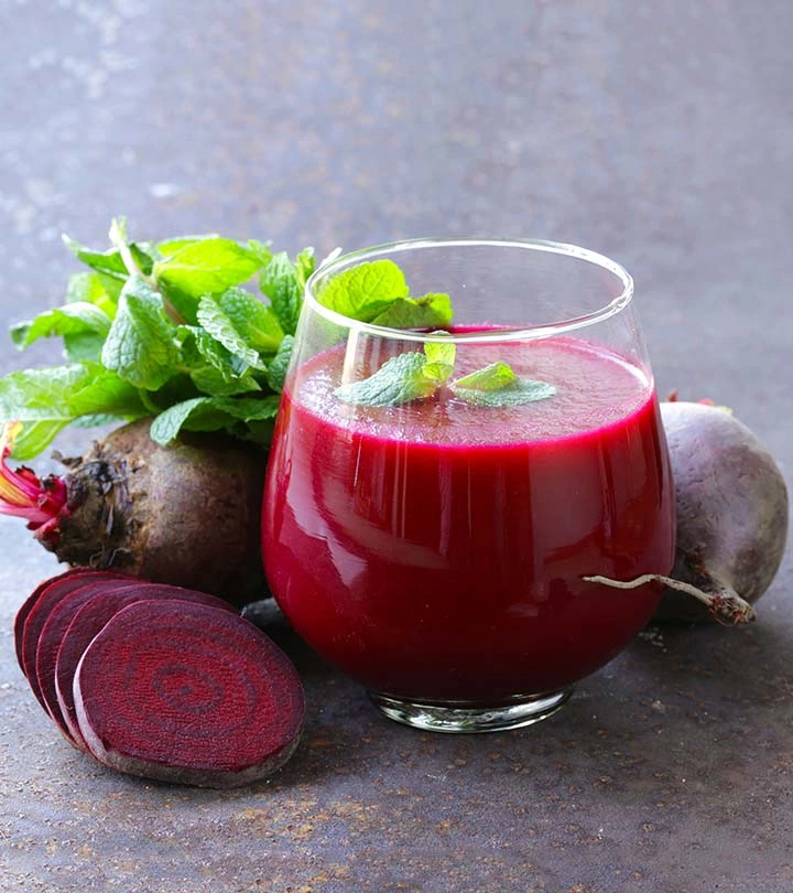 Suc detox rosu cu sfecla